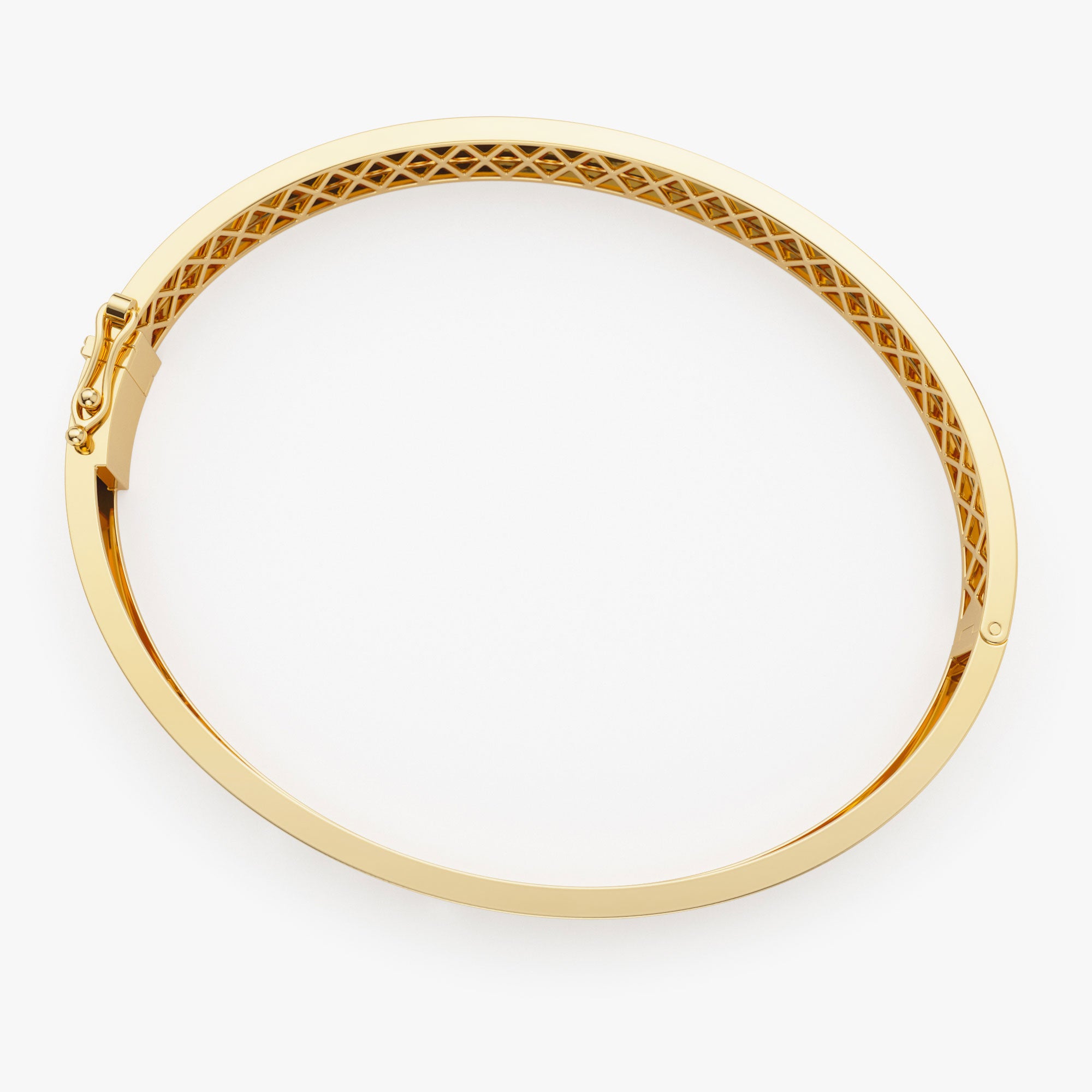 14K Personalized Roman Numeral Bangle Bracelet  Ferkos Fine Jewelry