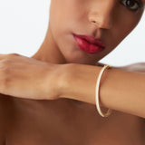 14k Milgrain Diamond Bangle Bracelet  Ferkos Fine Jewelry