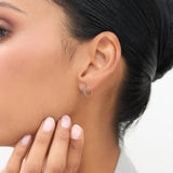 14K Gold Sapphire Huggie Hoop Earrings  Ferkos Fine Jewelry
