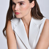 14K Asscher Cut Amethyst Stud Earrings Ferkos Fine Jewelry