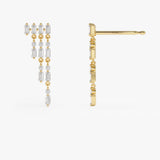 14k Diamond Statement Chandelier Earrings Ferkos Fine Jewelry