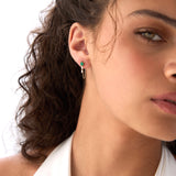 14k Emerald Cut Drop Linked Earrings Ferkos Fine Jewelry