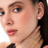 1.80 ctw 14k Toi et Moi Lab Grown Diamond Studs - Gemma Ferkos Fine Jewelry