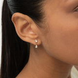 14K Pear and Oval Lab Grown Diamond Earrings - Roya Ferkos Fine Jewelry