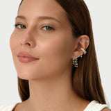 0.80 ctw 14K Gold Marquise Lab Grown Diamond Hinged Ear Cuff