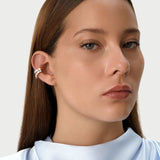 1.75 ctw 14K Gold Multi-Shape Lab Grown Diamond Hinged Ear Cuff Ferkos Fine Jewelry