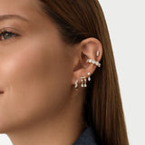 0.70 ctw 14K Gold Marquise Lab Grown Diamond Hinged Ear Cuff