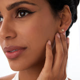 14K Gold Starfish Stud Earrings Ferkos Fine Jewelry