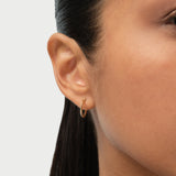 14k Gold Hoop Earrings – 14MM Ferkos Fine Jewelry