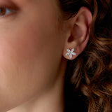 1.45 ctw 14k Marquise Shaped Lab Grown Diamond Floral Studs - Maya  Ferkos Fine Jewelry