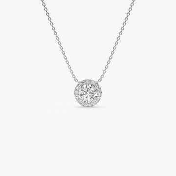 Lab Grown Diamond Necklaces - Modern Elegance – FERKOS FJ