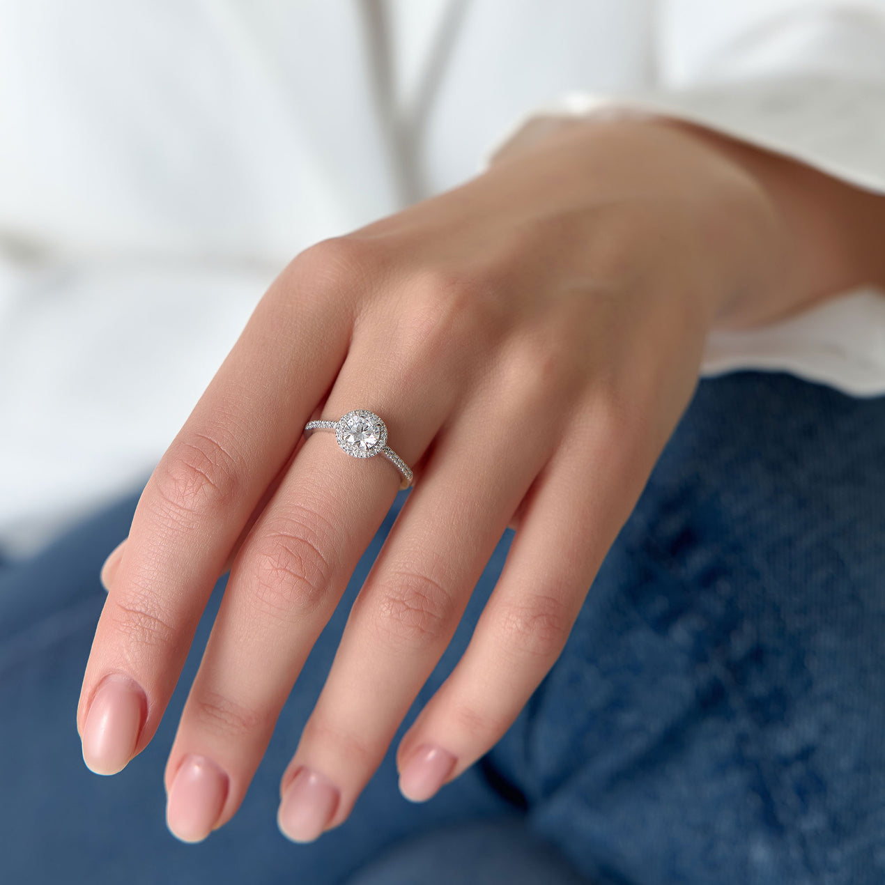 1.25 diamond ring Clearance