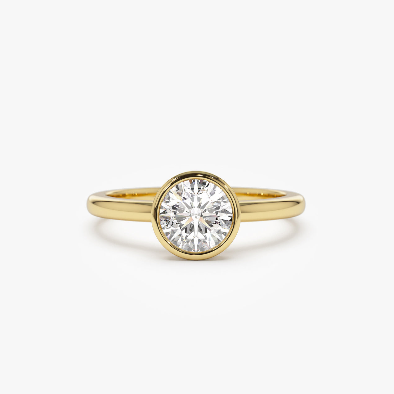 Twins Round Shape Diamond Ring | Kasturidiamond.com