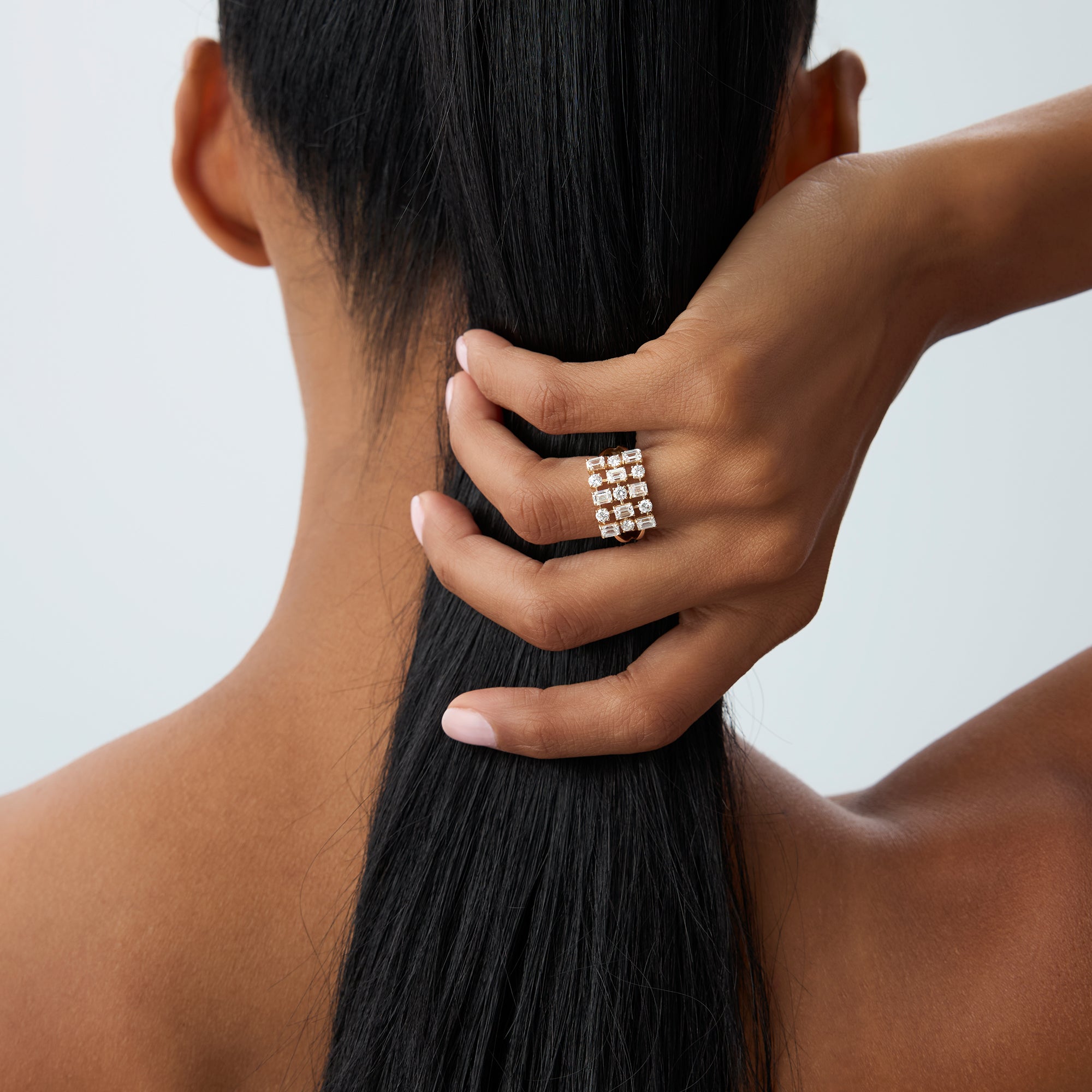 2.15 ctw Multi Shape Lab Grown Diamond Cocktail Ring - June  Ferkos Fine Jewelry