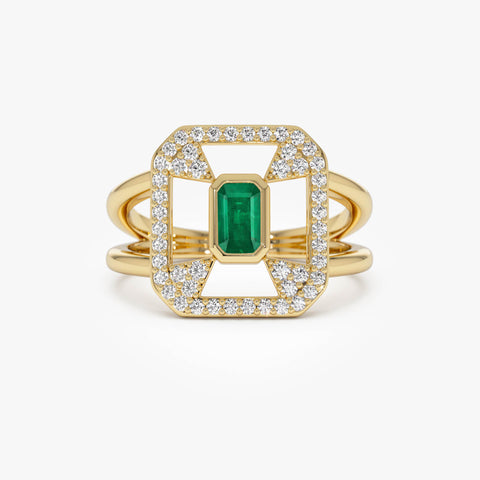 Emerald Rings