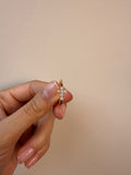14K Gold Petite Diamond Cross Ring