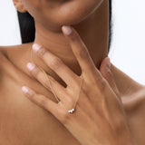 14K Gold Classic Trio Diamond Necklace  Ferkos Fine Jewelry