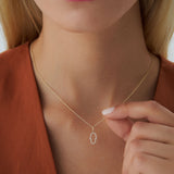 14k Diamond Hamsa Necklace  Ferkos Fine Jewelry
