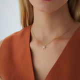 14k Gold Diamond Starfish Charm Pendant  Ferkos Fine Jewelry