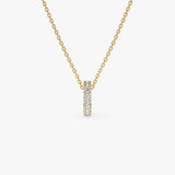14k Lab Grown Diamond Rondelle Charm Ferkos Fine Jewelry