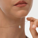 1 CTW 14k Pear Shaped Lab Grown Diamond Pendant Necklace - Vesta Ferkos Fine Jewelry