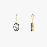 2 CTW 14K Vintage Inspired Oval Shape Lab Grown Diamond Charm - Mabel Ferkos Fine Jewelry