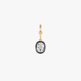 2 CTW 14K Vintage Inspired Elongated Cushion Cut Lab Grown Diamond Charm - Mabel Ferkos Fine Jewelry