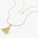 14k Diamond Bee Charm Ferkos Fine Jewelry