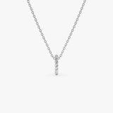 14K Gold Rope Rondelle Charm – 1.5MM Ferkos Fine Jewelry