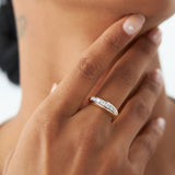 14k Dome Diamond Ring  Ferkos Fine Jewelry