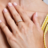 14k Modern Marquise Diamond Cluster Ring Ferkos Fine Jewelry