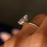 2.00 Ctw 14k Pear Shaped Lab Grown Diamond Hidden Halo Engagement Ring – Amara Ferkos Fine Jewelry