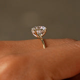 2.00 Ctw 14k Round Brilliant Lab Grown Diamond Engagement Ring with Hidden Halo – Rosalie Ferkos Fine Jewelry