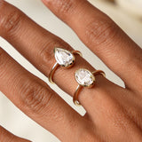 1.50 Ctw 14k Oval Shaped Bezel Setting Lab Grown Diamond Engagement Ring – Celina Ferkos Fine Jewelry