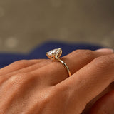 2.00 Ctw 14k Round Brilliant Prong Setting Lab Grown Diamond Engagement Ring – Rosalind Ferkos Fine Jewelry