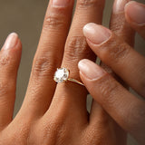 2.00 Ctw 14k Round Brilliant Prong Setting Lab Grown Diamond Engagement Ring – Rosalind Ferkos Fine Jewelry