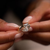 2.11 Ctw 14k Lab Grown Diamond Two Stone Toi et Moi Ring - Tina Ferkos Fine Jewelry