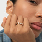 2.29 Ctw 14K Pear Lab Grown Diamond Full Eternity Band - Calia Ferkos Fine Jewelry