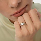 2.00 Ctw 14k Emerald Cut Lab Grown Diamond Bezel Engagement Ring Ferkos Fine Jewelry