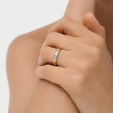 14k Unique Lab Grown Baguette Diamond Ring - Sera Ferkos Fine Jewelry