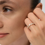 1.05 Ctw 14K Mixed Shape Lab Grown Diamond Ring - Aiko Ferkos Fine Jewelry