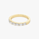 14K Baguette Lab Grown Diamond Ring - Sade Ferkos Fine Jewelry