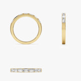 14K Baguette Lab Grown Diamond Ring - Sade Ferkos Fine Jewelry