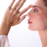 14k Multi-Intertwine Band Crossover Statement Ring Ferkos Fine Jewelry