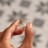 14k Double Rope Link Band Ring Ferkos Fine Jewelry
