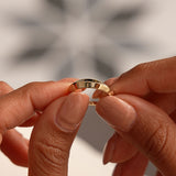 14k Knife Edge Wedding Band Ferkos Fine Jewelry