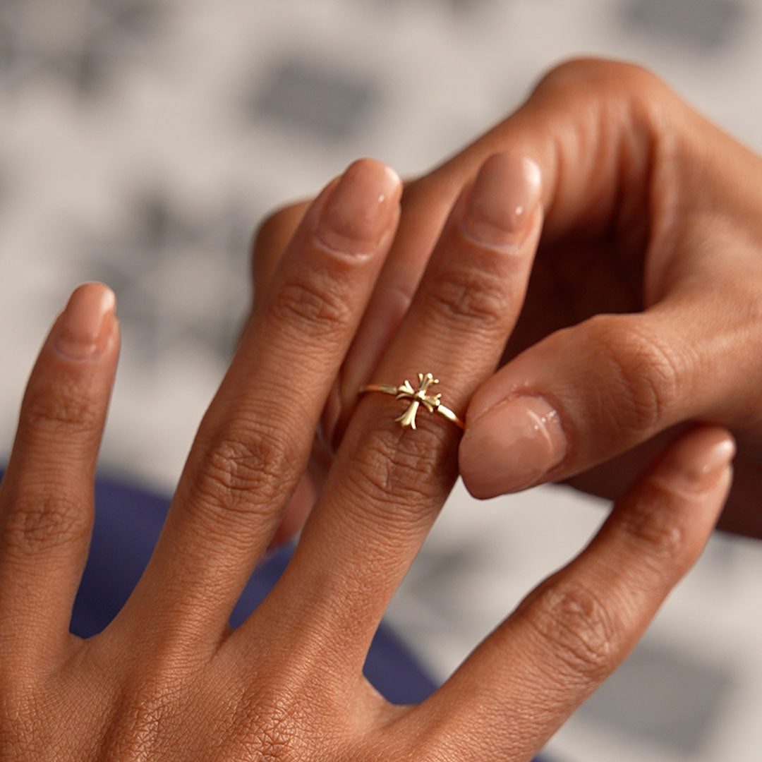 クロムハーツ CROSSBAND RING クロスバンド リング クロムハーツ CROSS BAND/クロスバンド シルバーリング メンズ 24号