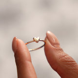 14k Bubble Heart Ring Ferkos Fine Jewelry