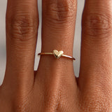 14k Bubble Heart Ring Ferkos Fine Jewelry