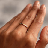 14K Oval Link Band Ring Ferkos Fine Jewelry